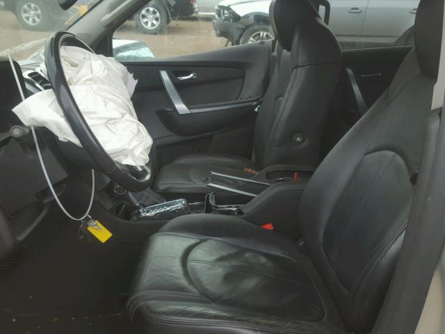 1GKEV23797J153531 - 2007 GMC ACADIA SLT ოქროსფერი ფოტო 5