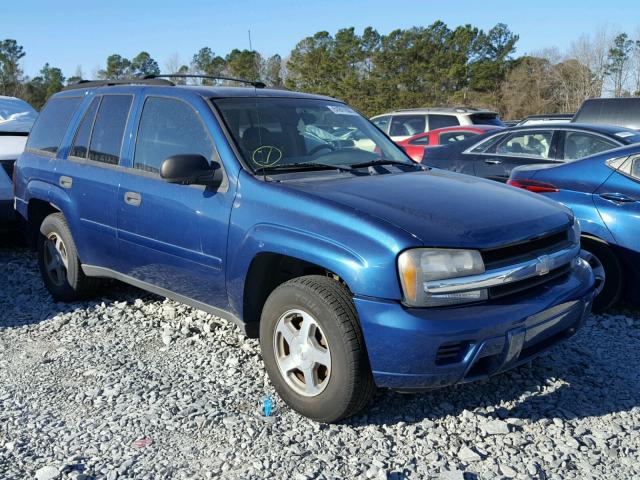 1GNDS13S062305808 - 2006 CHEVROLET TRAILBLAZE BLUE photo 1