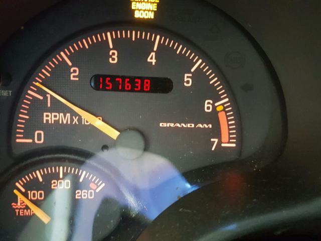 1G2NE52T0XM924716 - 1999 PONTIAC GRAND AM S ვერცხლისფერი ფოტო 8