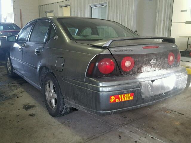 2G1WH52K749269499 - 2004 CHEVROLET IMPALA LS GRAY photo 3