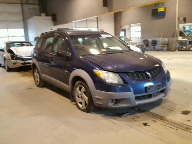 5Y2SL64863Z446446 - 2003 PONTIAC VIBE BLUE photo 1