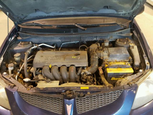 5Y2SL64863Z446446 - 2003 PONTIAC VIBE BLUE photo 9