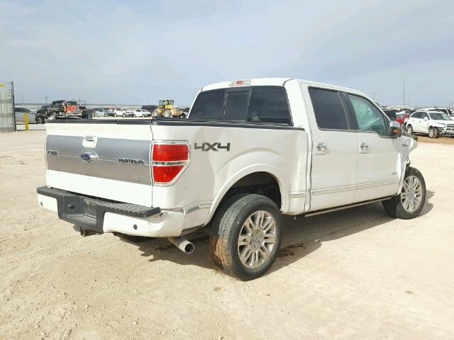 1FTFW1ET5CFB72348 - 2012 FORD F150 SUPER WHITE photo 4