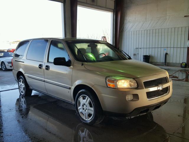 1GNDV23W87D193328 - 2007 CHEVROLET UPLANDER L BEIGE photo 1