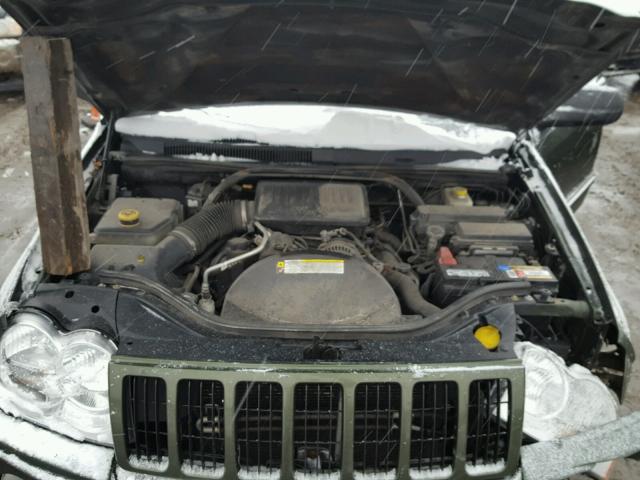 1J8HR48PX7C700174 - 2007 JEEP GRAND CHER GREEN photo 7