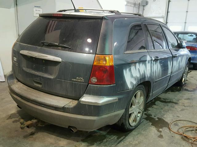 2A8GF68X07R302995 - 2007 CHRYSLER PACIFICA T GRAY photo 4