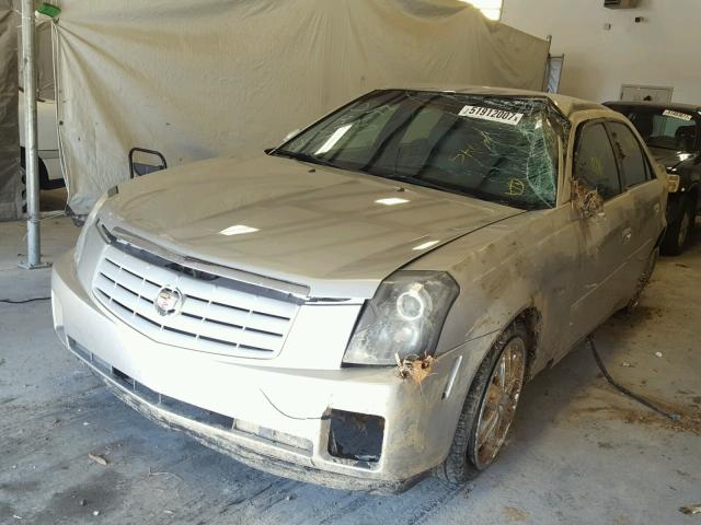 1G6DM57T670167849 - 2007 CADILLAC CTS SILVER photo 2