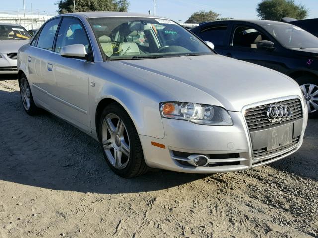 WAUAF78E96A226937 - 2006 AUDI A4 2 SILVER photo 1