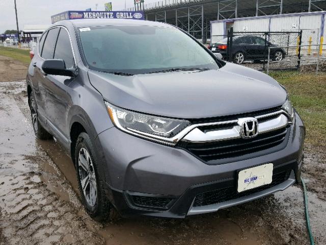 5J6RW5H3XHL004157 - 2017 HONDA CR-V LX BLUE photo 1