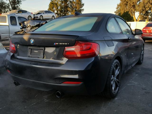 WBA1J7C59EV253147 - 2014 BMW M235I BLACK photo 4