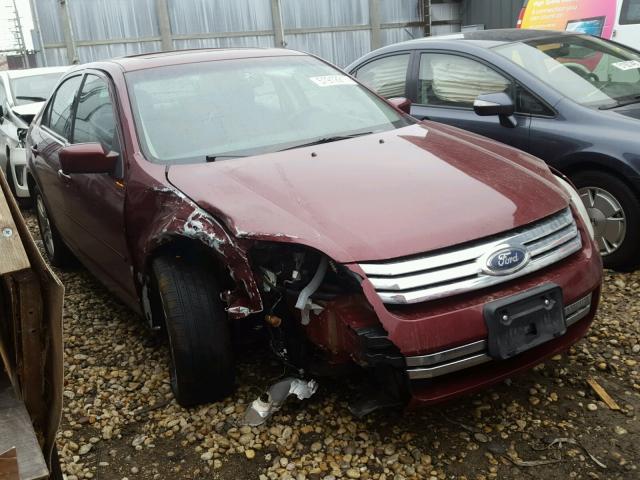 3FAFP08116R181482 - 2006 FORD FUSION SEL RED photo 1