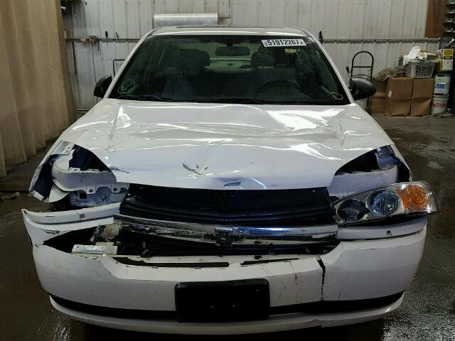 1G1ZT54855F295363 - 2005 CHEVROLET MALIBU LS WHITE photo 9