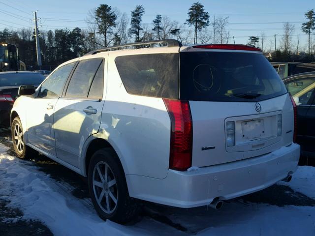 1GYEE63A340149551 - 2004 CADILLAC SRX WHITE photo 3