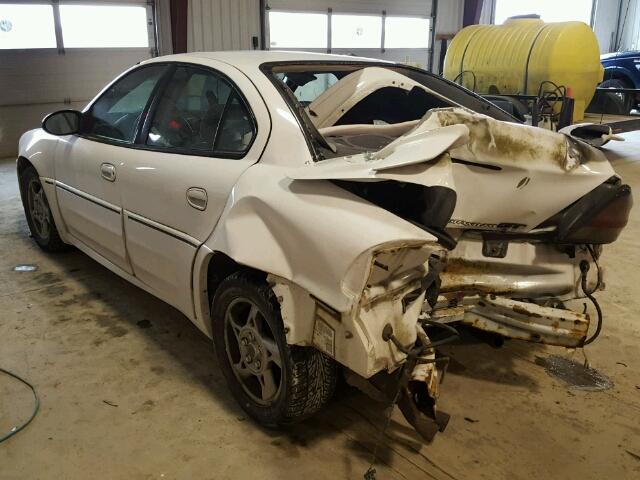 1G2NW52E04C148944 - 2004 PONTIAC GRAND AM G WHITE photo 3