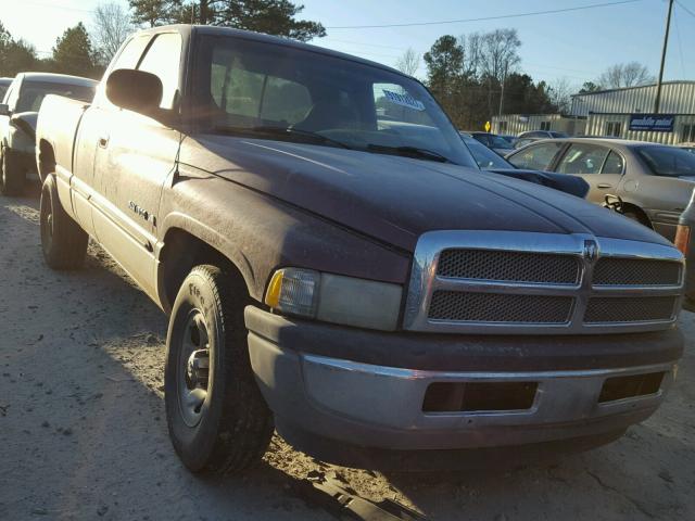 3B7HC13Y91G753654 - 2001 DODGE RAM 1500 BURGUNDY photo 1