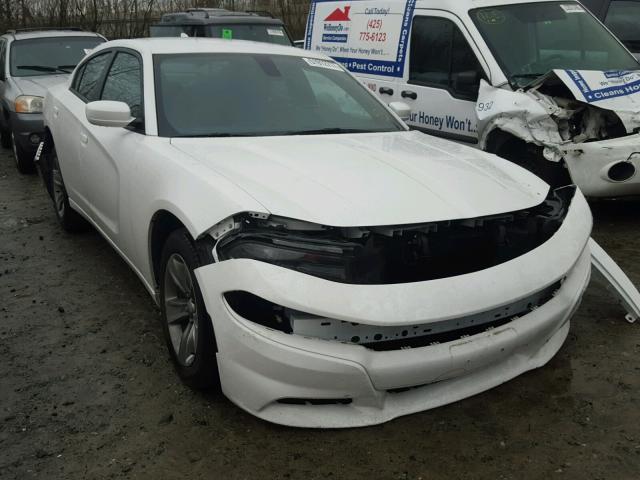 2C3CDXHG9GH354833 - 2016 DODGE CHARGER SX WHITE photo 1