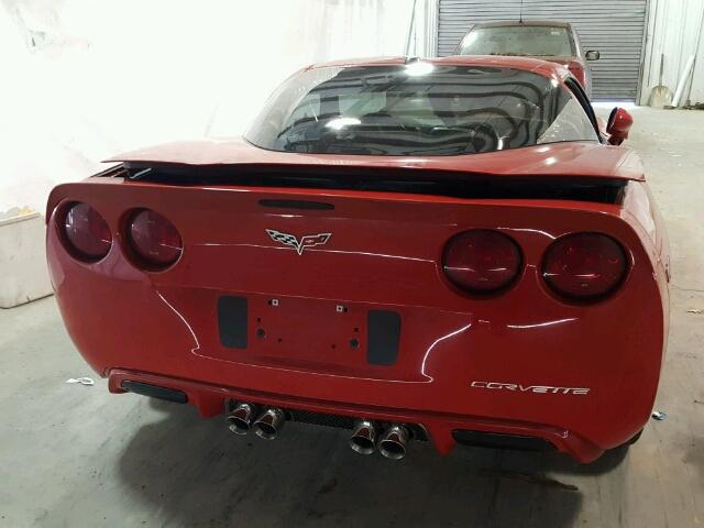 1G1YY24U055118959 - 2005 CHEVROLET CORVETTE RED photo 6