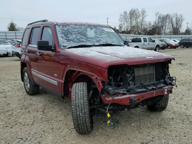 1C4PJMAK6CW162915 - 2012 JEEP LIBERTY SP RED photo 1