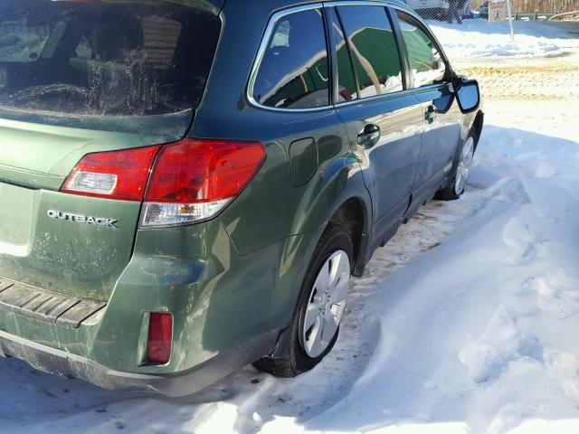 4S4BRBCC2B3322023 - 2011 SUBARU OUTBACK 2. GREEN photo 4