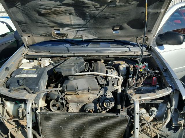 1GNES16S756105869 - 2005 CHEVROLET TRAILBLAZE SILVER photo 7