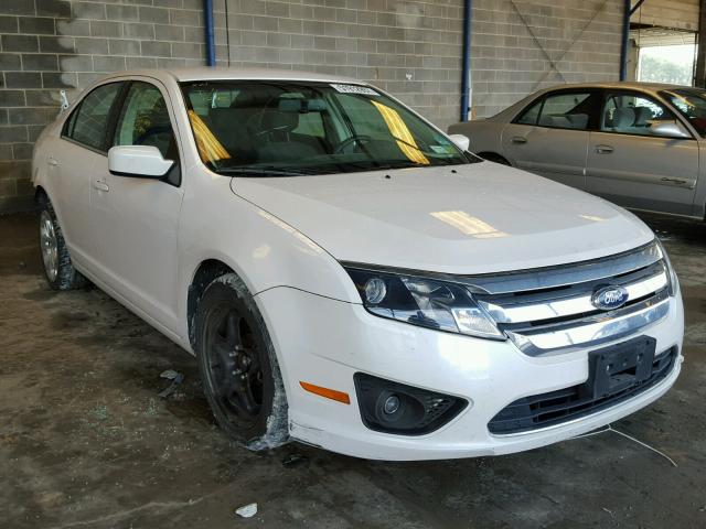 3FAHP0HA2AR375505 - 2010 FORD FUSION SE WHITE photo 1