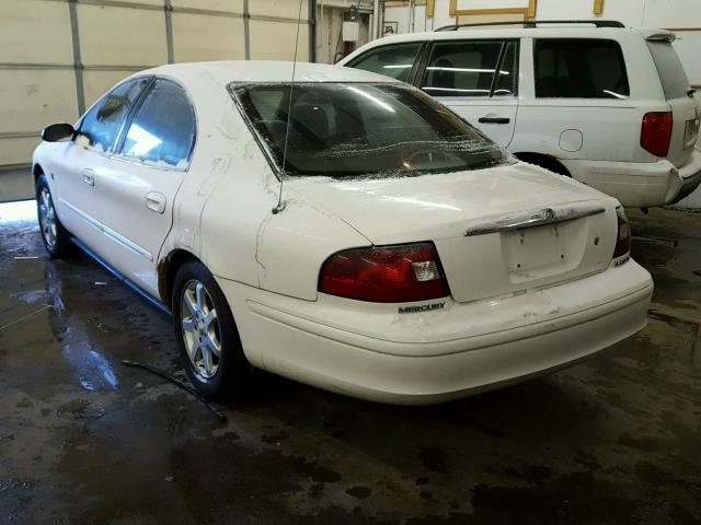 1MEFM55S4YG602357 - 2000 MERCURY SABLE LS P WHITE photo 3