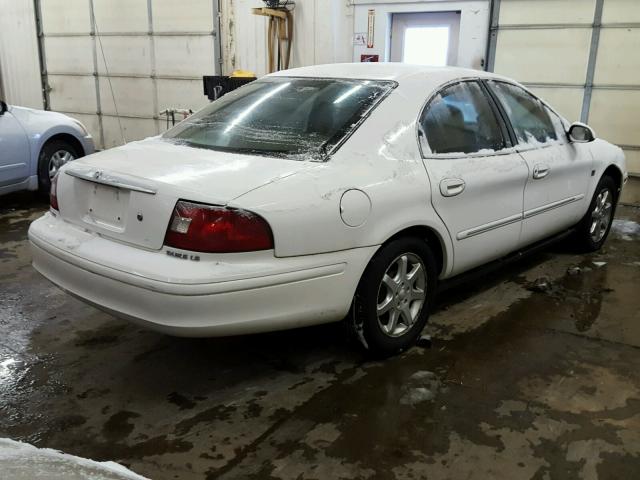 1MEFM55S4YG602357 - 2000 MERCURY SABLE LS P WHITE photo 4