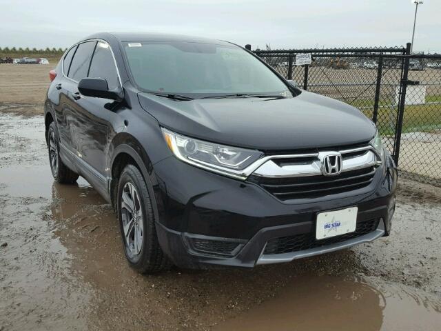 7FARW5H39HE008391 - 2017 HONDA CR-V LX BLACK photo 1