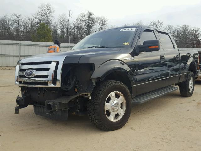 1FTFW1EV3AKB71771 - 2010 FORD F150 SUPER BLACK photo 2