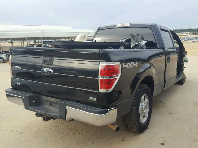 1FTFW1EV3AKB71771 - 2010 FORD F150 SUPER BLACK photo 4