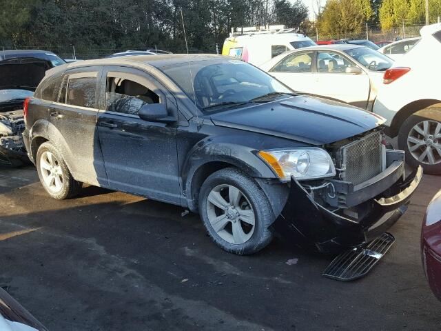 1B3CB3HA6BD148236 - 2011 DODGE CALIBER MA BLACK photo 1