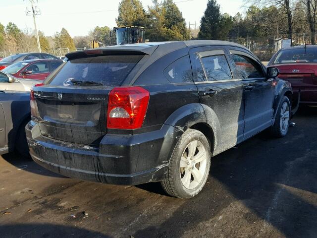 1B3CB3HA6BD148236 - 2011 DODGE CALIBER MA BLACK photo 4