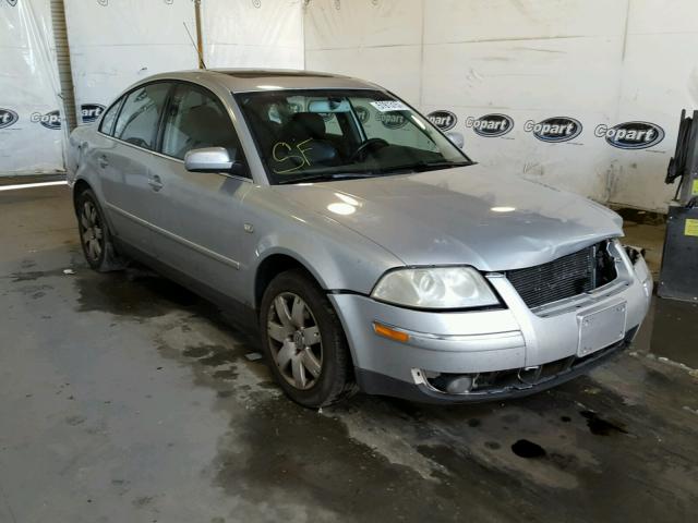 WVWRH63B42P432083 - 2002 VOLKSWAGEN PASSAT GLX SILVER photo 1