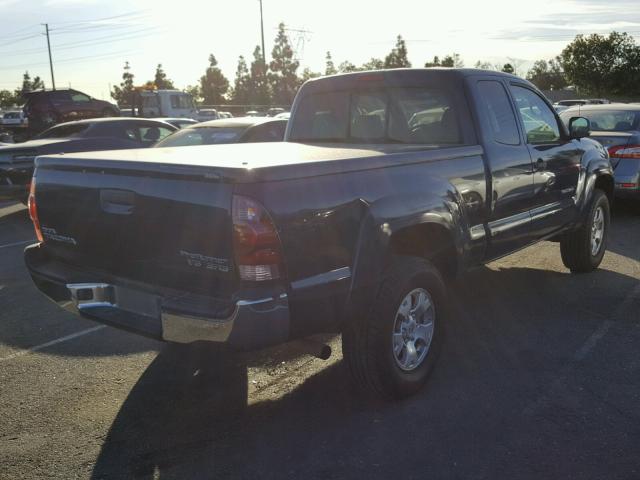 5TETU62N96Z167933 - 2006 TOYOTA TACOMA PRE BLUE photo 4