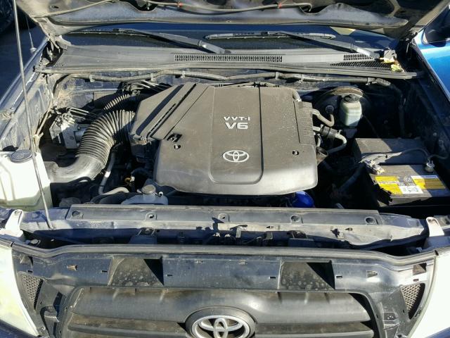 5TETU62N96Z167933 - 2006 TOYOTA TACOMA PRE BLUE photo 7