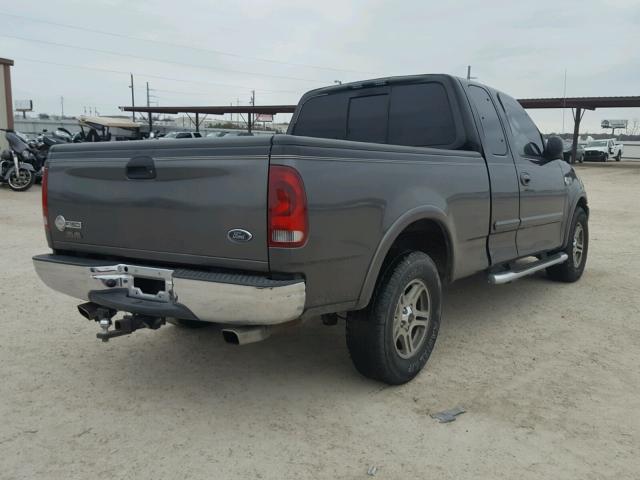 1FTRX17L53NA11141 - 2003 FORD F150 BLACK photo 4