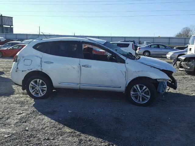 JN8AS5MV3CW421105 - 2012 NISSAN ROGUE S WHITE photo 9