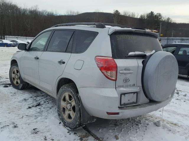 JTMBD33V475089090 - 2007 TOYOTA RAV4 SILVER photo 3