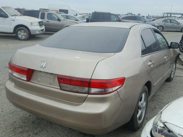 JHMCM56783C073783 - 2003 HONDA ACCORD EX TAN photo 4