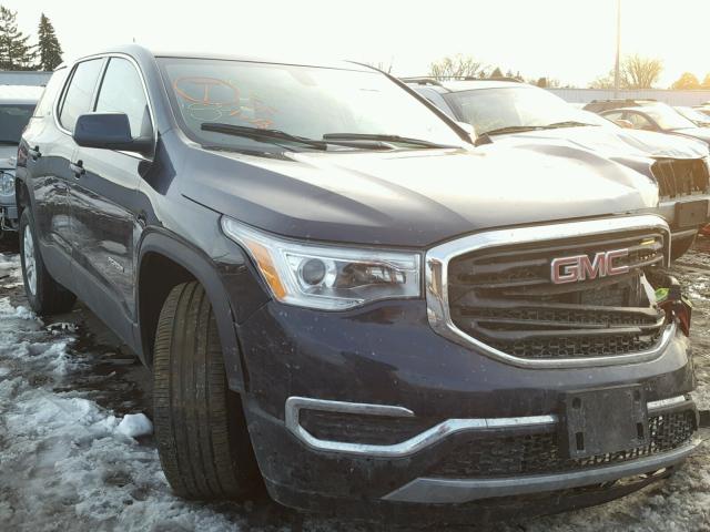 1GKKNRLA7HZ238541 - 2017 GMC ACADIA SLE BLUE photo 1