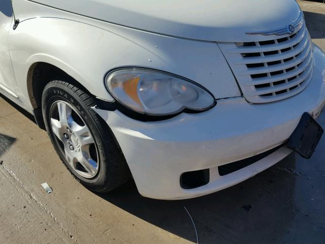 3A8FY48B88T112813 - 2008 CHRYSLER PT CRUISER WHITE photo 9