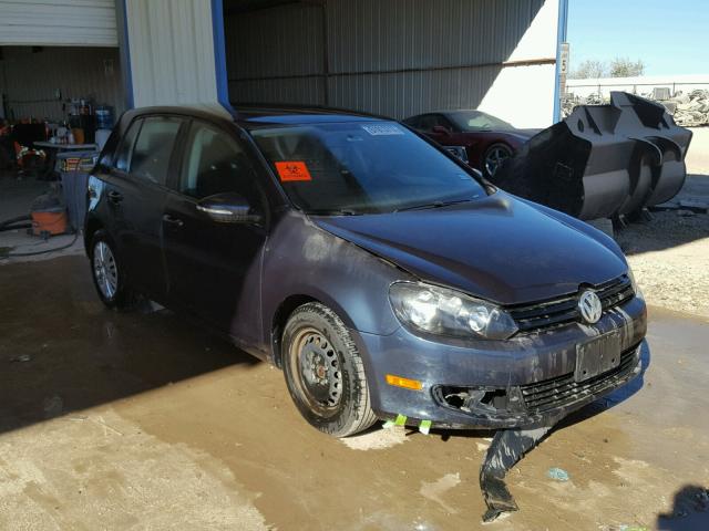 WVWDB7AJ9DW132379 - 2013 VOLKSWAGEN GOLF BLUE photo 1