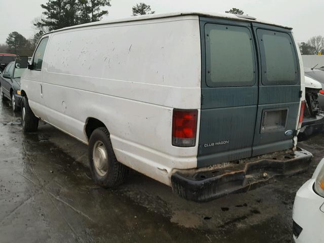 1FTNS24L82HB45887 - 2002 FORD ECONOLINE WHITE photo 3