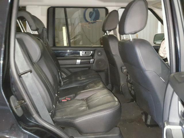 SALAB2D46CA606563 - 2012 LAND ROVER LR4 BASE BLACK photo 6