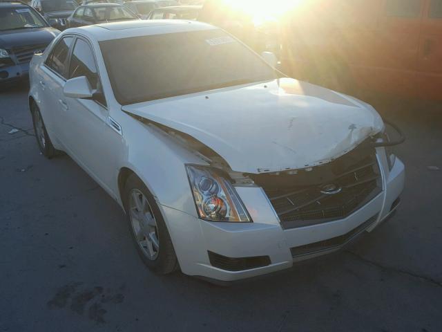 1G6DV57V080156054 - 2008 CADILLAC CTS HI FEA WHITE photo 1