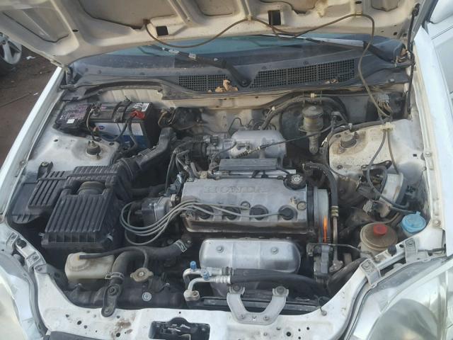 1HGEJ824XYL033102 - 2000 HONDA CIVIC EX Ağ foto 7