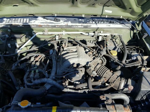 5N1ED28Y33C630724 - 2003 NISSAN XTERRA XE GREEN photo 7