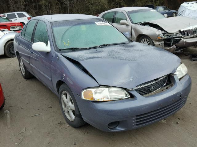 3N1CB51D7YL325574 - 2000 NISSAN SENTRA BAS BLUE photo 1