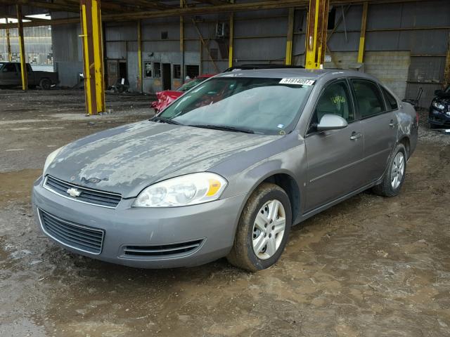 2G1WB55K569426981 - 2006 CHEVROLET IMPALA LS GRAY photo 2