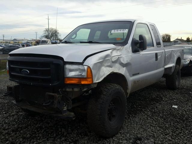 1FTNX21F41ED89603 - 2001 FORD F250 SUPER SILVER photo 2